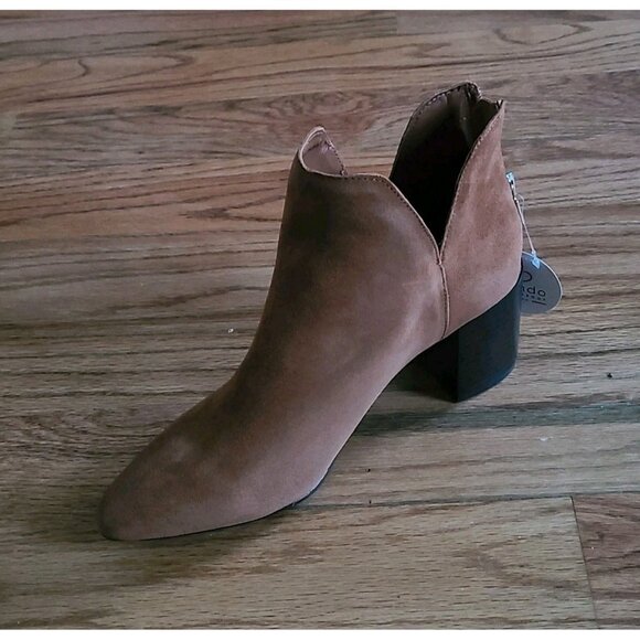 Blondo Tanner Boots Womens 9.5 Waterproof Block Heel Ankle Winter Bootie - Picture 8 of 12